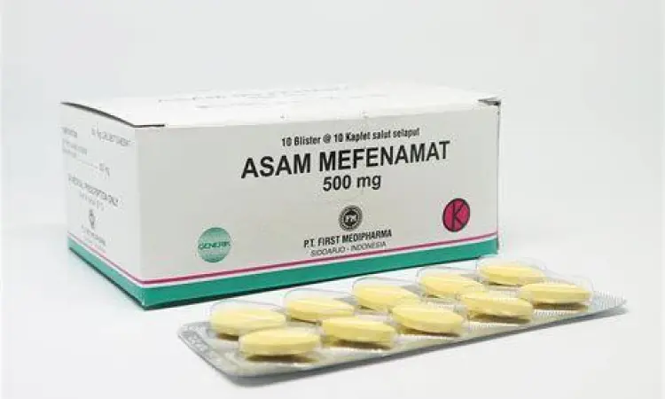Asam Mefenamat untuk Gigi Kemasan obat asam mefenamat sebagai pereda nyeri gigi