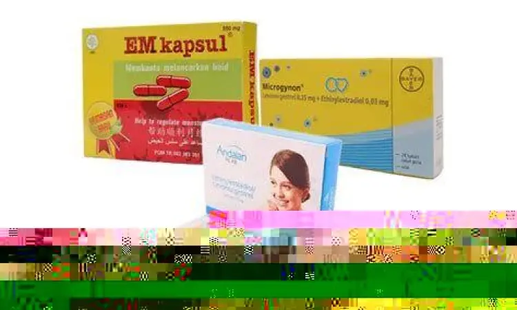 Obat Pelancar Haid Medis Berbagai jenis obat pelancar haid medis di apotek