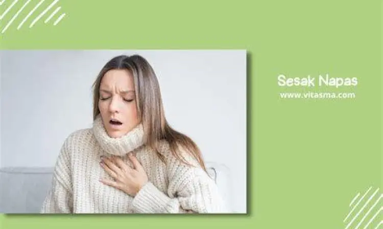 Diagram penyebab sesak nafas pada manusia