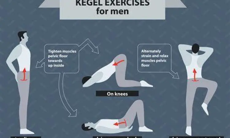 Posisi latihan senam kegel pria yang benar