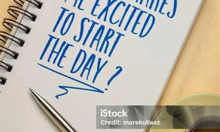 Buku catatan dengan pertanyaan-pertanyaan reflektif