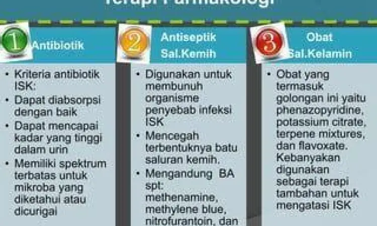 Antibiotik ISK obat antibiotik untuk infeksi saluran kemih