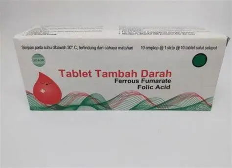 Jenis Tablet Tambah Darah Suplemen zat besi dan asam folat