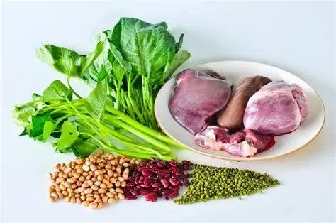 Sumber Zat Besi Alami Aneka makanan kaya zat besi seperti daging merah dan bayam