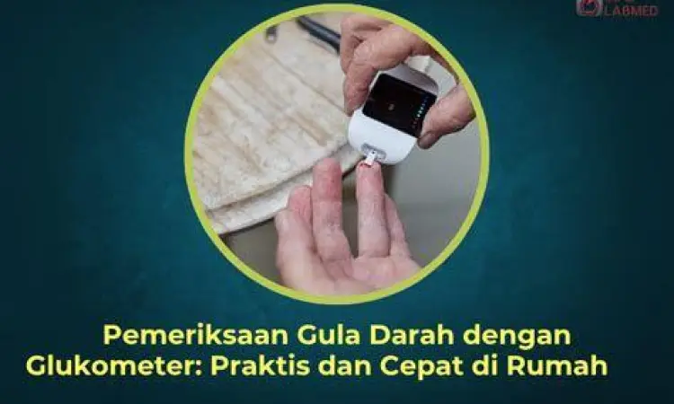 Langkah menggunakan alat cek gula darah mandiri