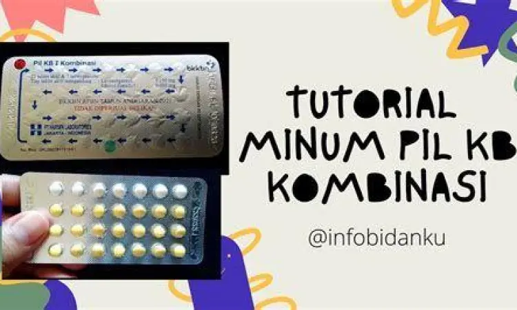 Urutan minum pil KB pada kemasan blister