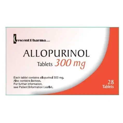 Bentuk Allopurinol 300 mg Tablet Allopurinol 300 mg dalam kemasan blister