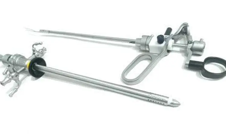 Peralatan medis urologi untuk prosedur sistoskopi