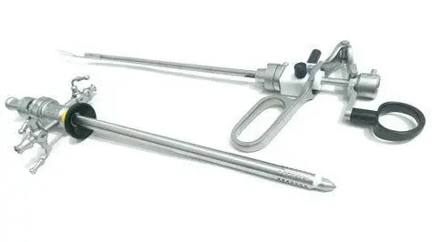 Teknologi Urologi Modern Peralatan medis urologi untuk prosedur sistoskopi