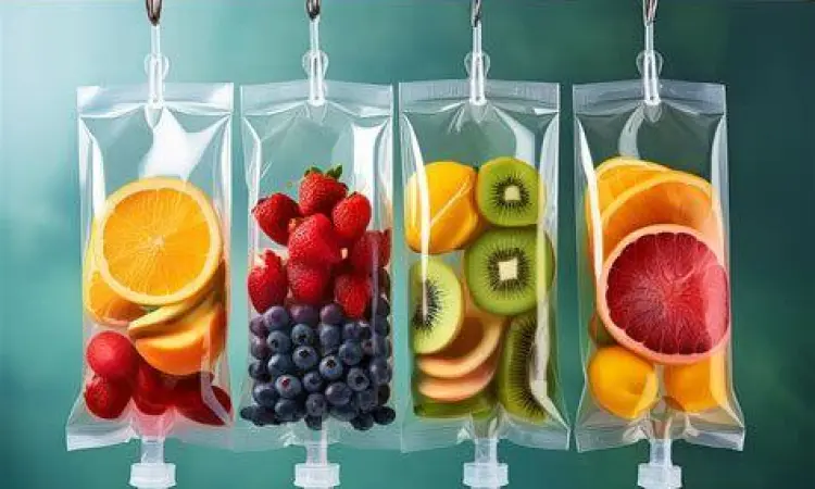 Pemberian vitamin c melalui infus intravena