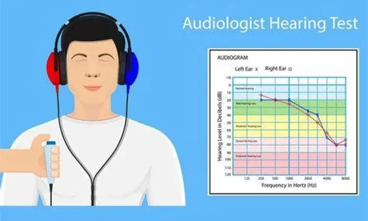 Tes audiometri pendengaran di klinik THT