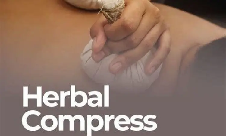 Teknik pemijatan dengan minyak herba