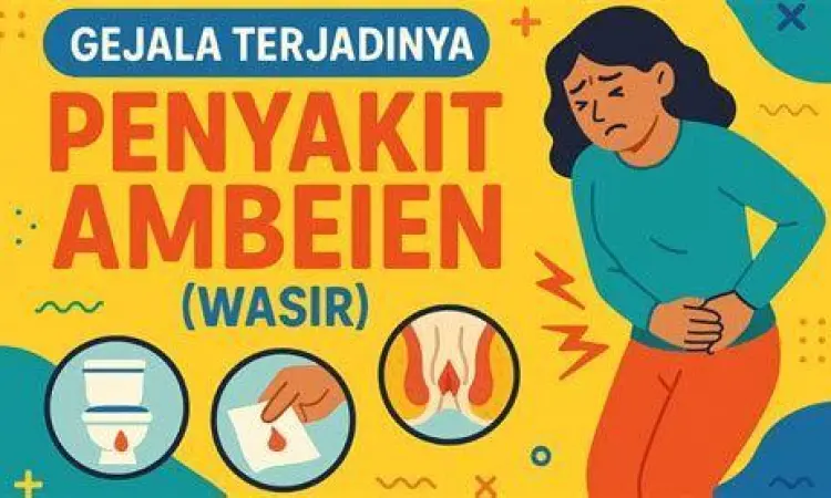 Gejala ambeien pada area rektum