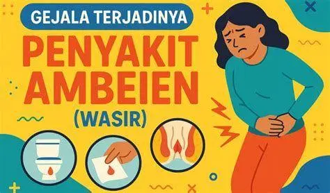 Mengenal Gejala Ambeien Gejala ambeien pada area rektum