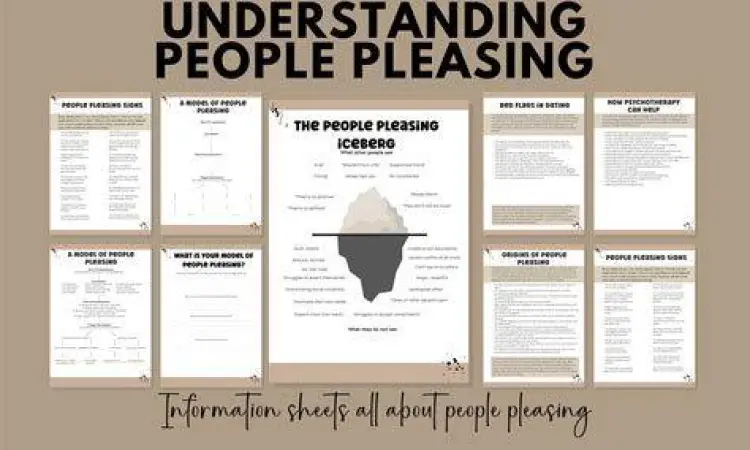 Ilustrasi beban mental people pleaser