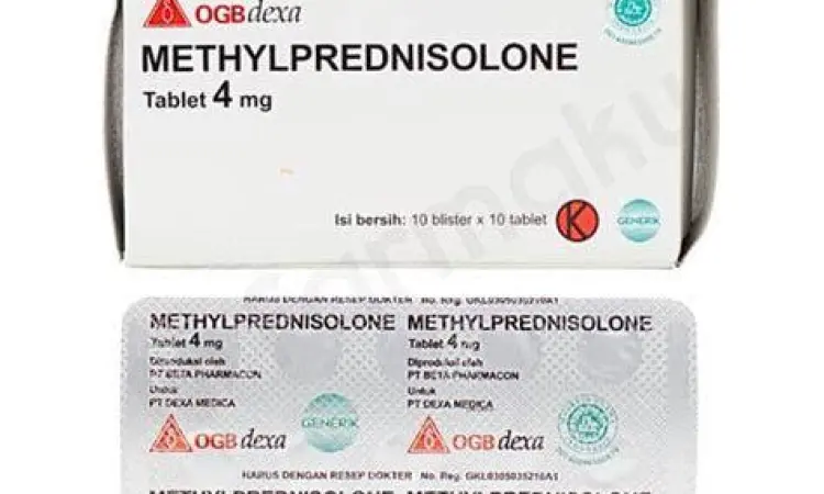 Bentuk Obat Methylprednisolone Tablet methylprednisolone 4 mg
