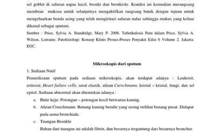 Ilustrasi mekanisme kerja ekspektoran dan mukolitik pada paru-paru