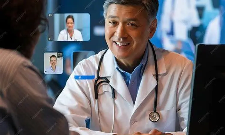 Konsultasi Medis Digital Konsultasi dokter melalui layanan telemedicine