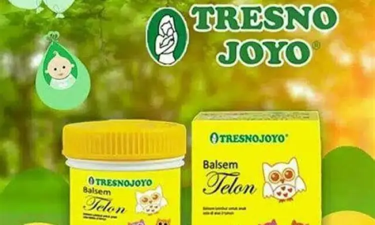 Balsem Tresno Joyo kuning untuk meredakan kembung