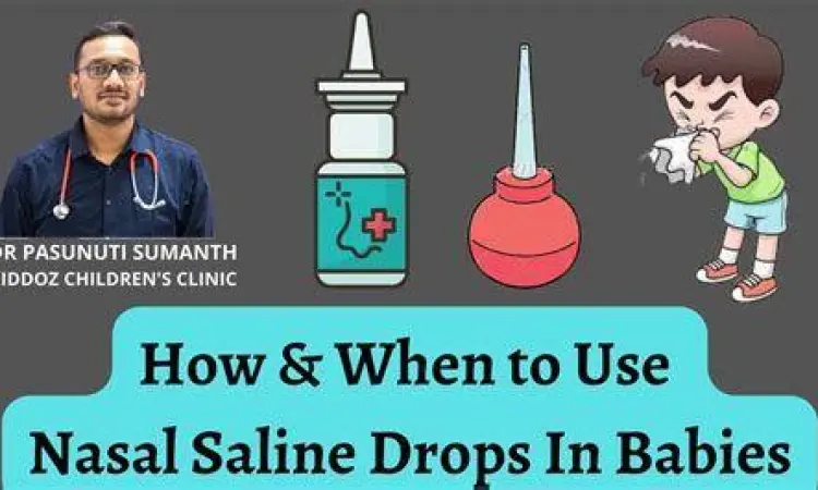 Cara penggunaan tetes hidung saline