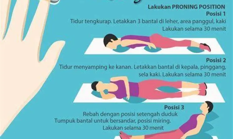 petugas medis memberikan bantuan oksigen pada pasien sesak nafas