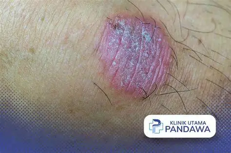 Gejala Jamur Selangkangan Ilustrasi gejala tinea cruris pada kulit selangkangan