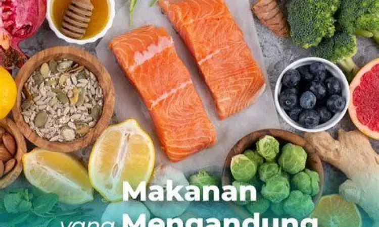 Aneka makanan sumber vitamin B kompleks alami seperti daging telur dan sayuran