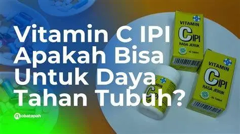 Aturan Pakai Vitamin C IPI Petunjuk penggunaan suplemen vitamin c