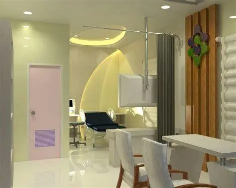 Ruang Praktik Dokter SpOG Interior ruang praktik dokter SpOG terdekat yang modern