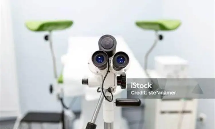 Peralatan Diagnostik Modern Alat medis modern di ruang dokter kandungan