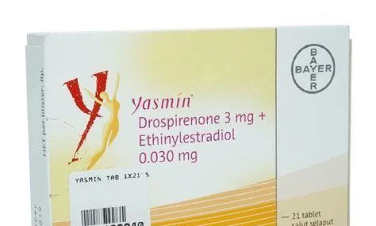 Detail Pil KB Yasmin Bentuk fisik pil KB Yasmin dalam kemasan blister