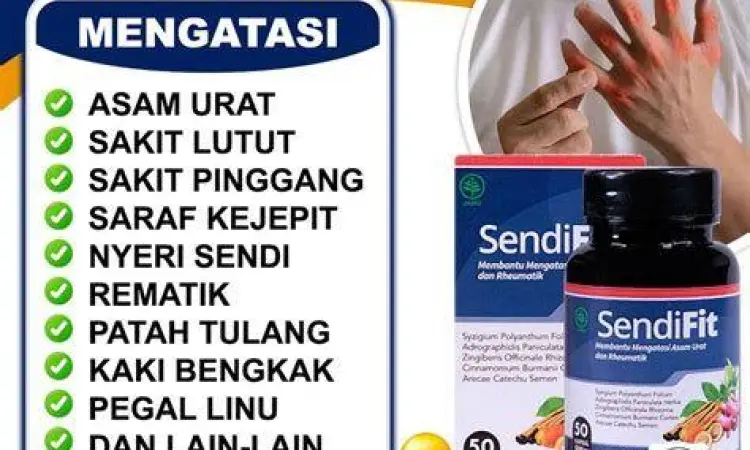 Berbagai jenis obat pereda nyeri sendi termasuk Renadinac