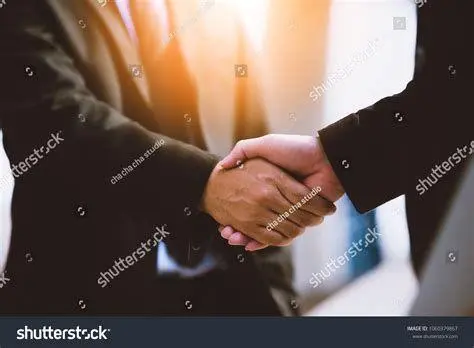 Kesan Pertama dalam Bisnis Jabat tangan profesional sebagai simbol first impression