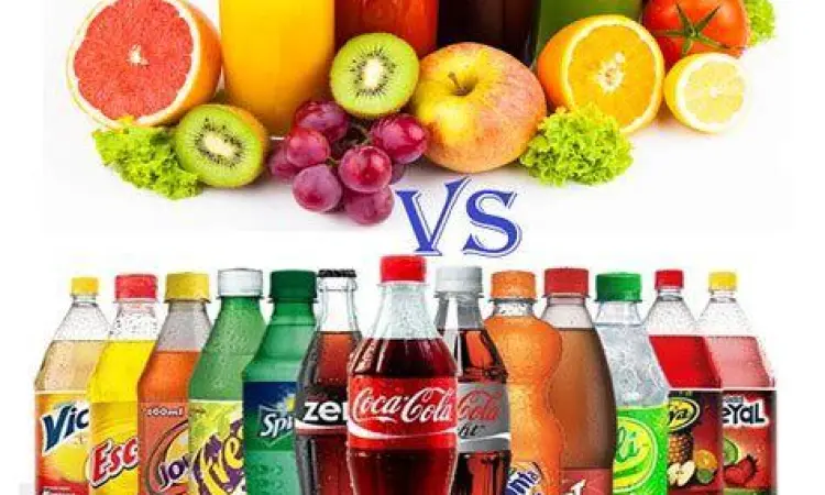 Gula Alami vs Gula Tambahan Perbandingan kandungan gula pada buah segar dan minuman bersoda