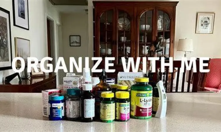 Penyimpanan Suplemen yang Benar Tempat penyimpanan obat yang sejuk dan kering