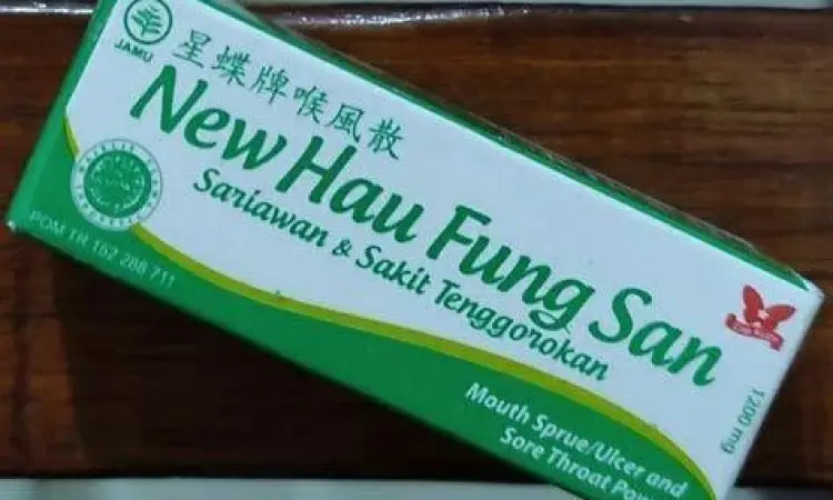 Kandungan herbal dalam Hau Fung San
