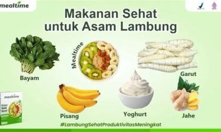 Daftar makanan yang aman dikonsumsi penderita GERD
