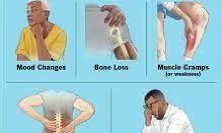 Ilustrasi gejala kekurangan vitamin d seperti nyeri sendi dan kelelahan