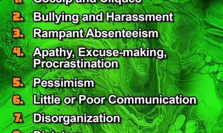 Suasana kantor yang penuh tekanan dan stres