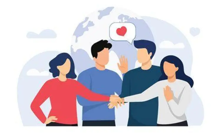 Solidaritas Sosial Aksi sosial masyarakat saling membantu selama krisis