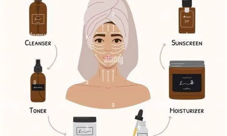 Membersihkan wajah di pagi hari