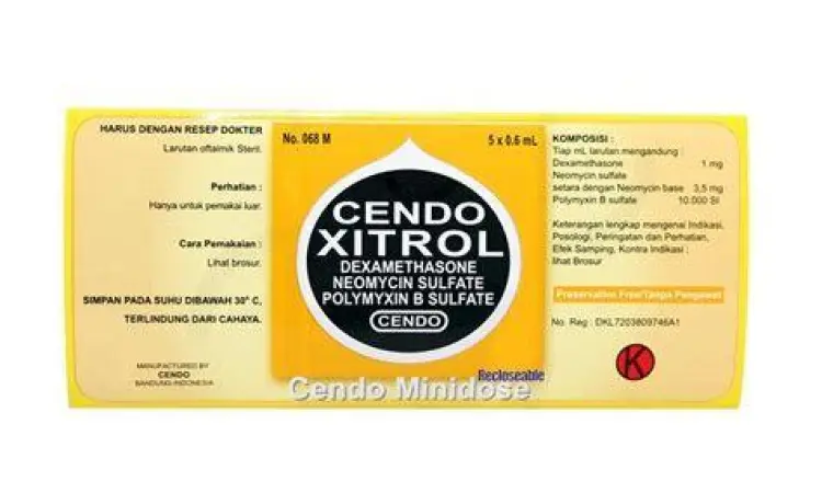 Detail produk Cendo Xitrol Minidose