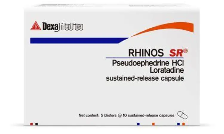 Kemasan Rhinos SR kapsul lepas lambat