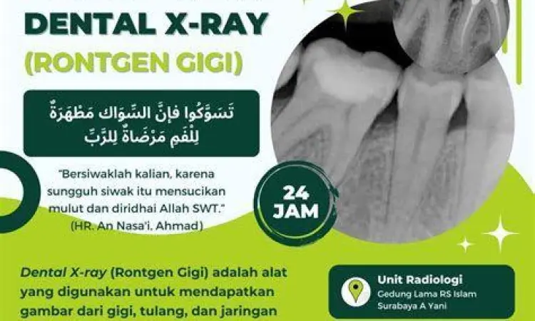 Diagnosa Medis Sakit Gigi Pemeriksaan dokter gigi menggunakan x-ray