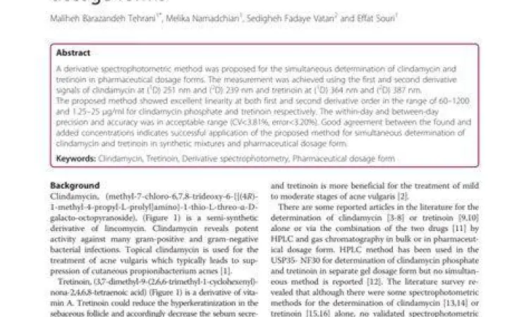 Sediaan Clindamycin Macam-macam sediaan dosis clindamycin