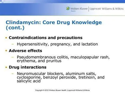 Peringatan Clindamycin Peringatan keselamatan penggunaan clindamycin