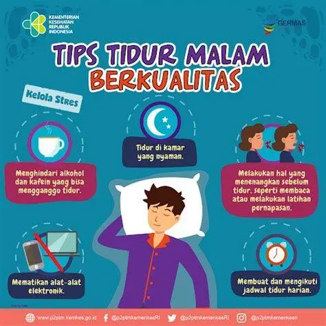 Tidur dan Pertumbuhan Ilustrasi remaja tidur nyenyak untuk pertumbuhan