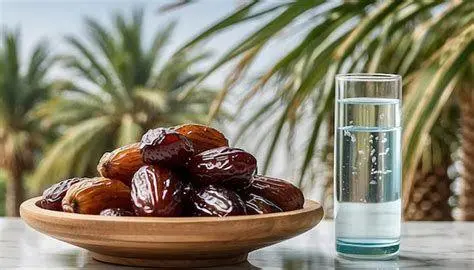 Pilihan Pembuka Puasa Terbaik Kurma dan air putih sebagai makanan buka puasa sunnah