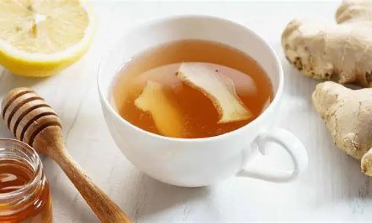 Teh Jahe Herbal Teh jahe hangat untuk meredakan batuk