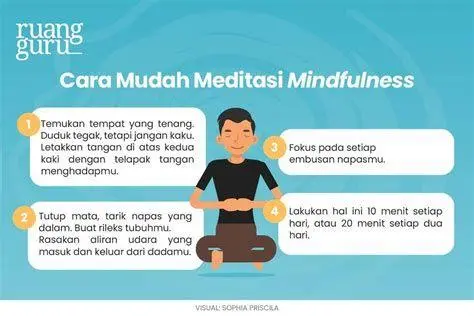 Meditasi Mindfulness meditasi untuk meredakan gejala anxiety